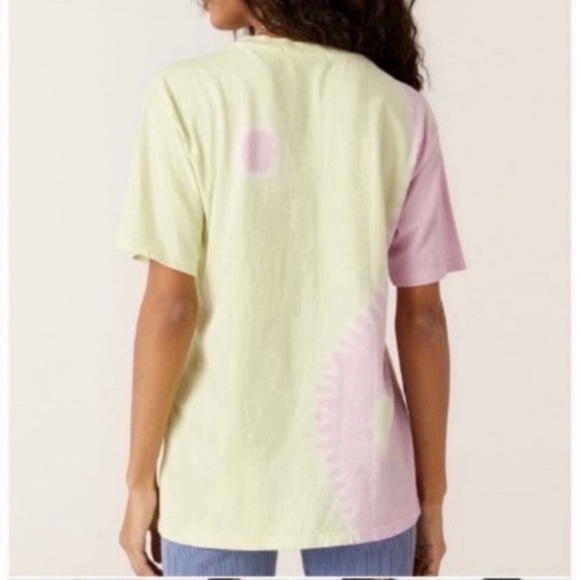DAYDREAMER LA lotus YIN YANG WEEKEND Womens TEE Shirt Size Large NEW 90s 00s. - Picture 2 of 6